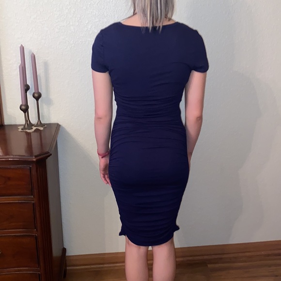 NWOT Venus navy blue bodycon dress size s - Picture 3 of 4